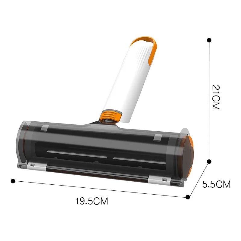 Reusable Pet Hair Remover Roller – Portable Lint & Fur Cleaner for Furniture, Clothes & Carpets