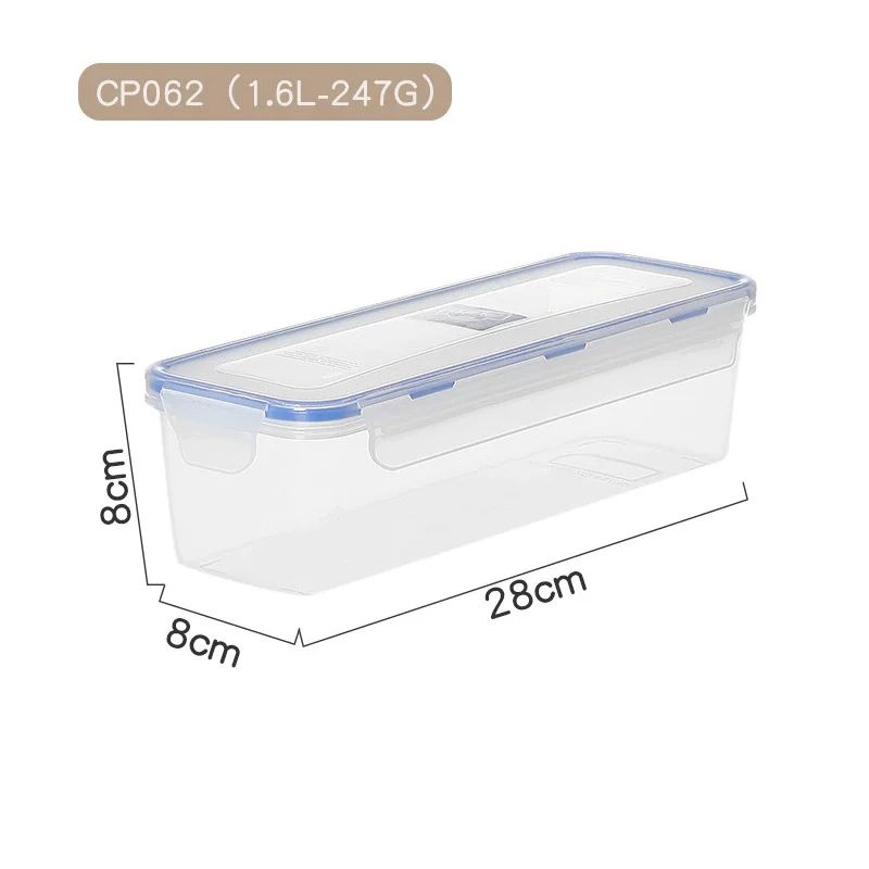 0.42 gal Airtight Food Storage Container – Flip Top Reusable Kitchen Organizer for Bread & Snacks