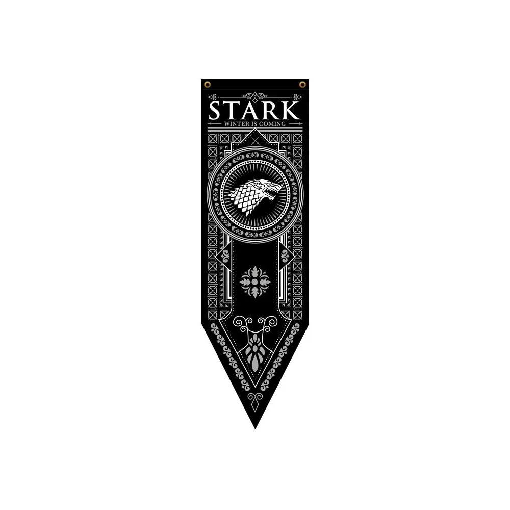 Epic Fantasy House Banner – Game of Thrones Inspired Wall Tapestry Flag for Home, Bar & Outdoor Decor