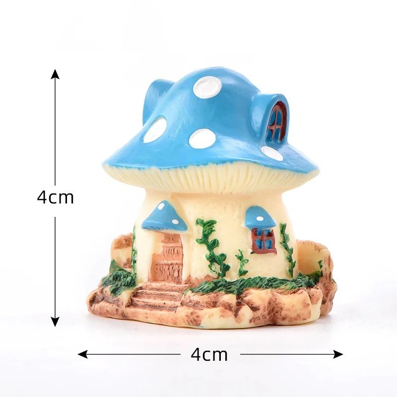 Enchanted Mini Fairy Garden Figurines Set – Whimsical DIY Fairy Garden Accessories for Miniature Landscaping & Dollhouse