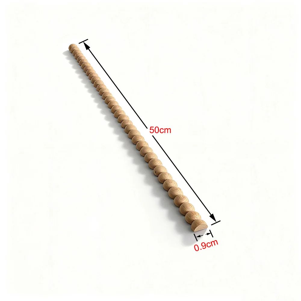 OrnateCraft Vintage Wood Applique Trim – Carved Decorative Molding for Furniture & Wall Accents