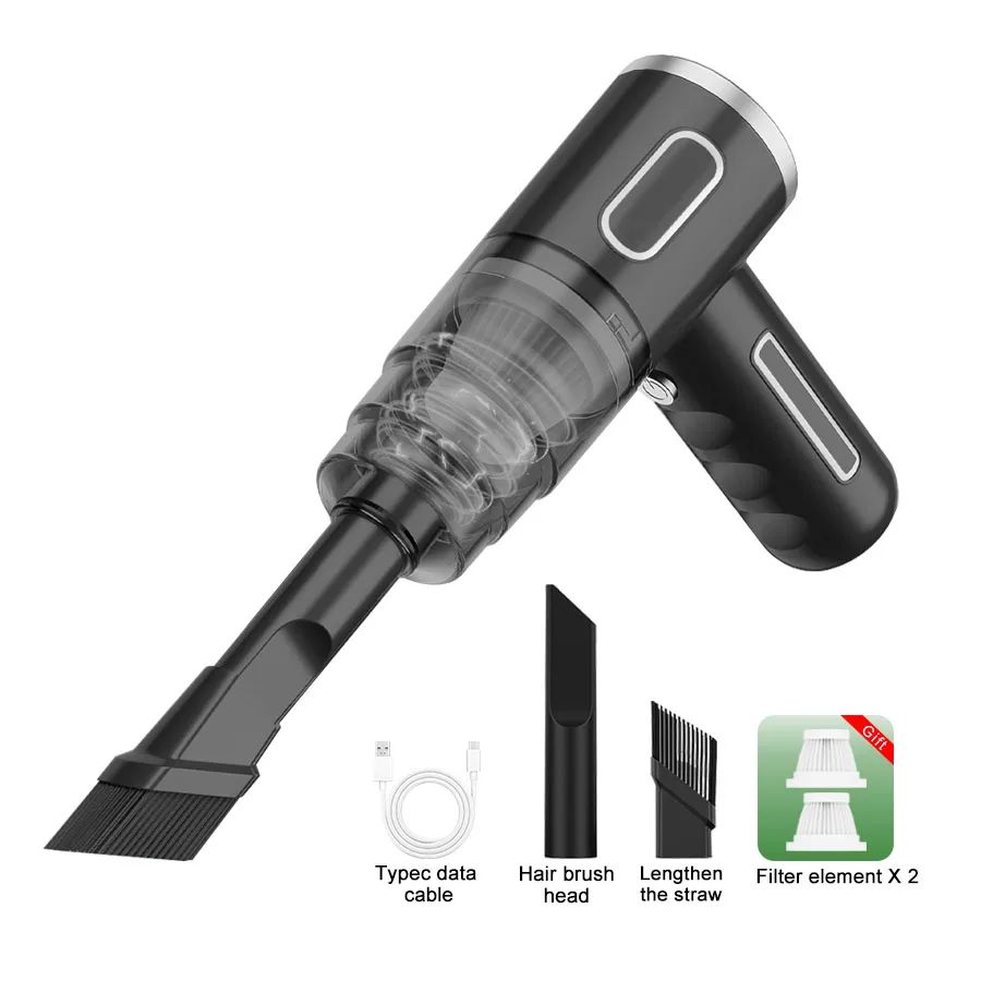 ABS Wireless Car Vacuum Cleaner – Portable Powerful Mini Carpet & Home Cleaning Machine