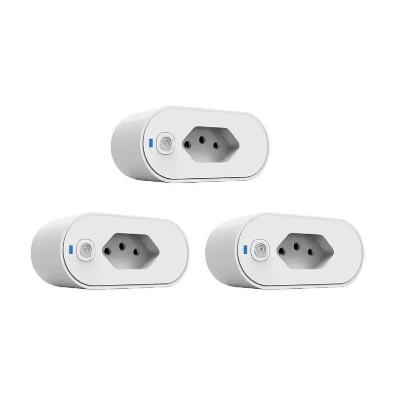 16A WiFi Smart Plug – Remote Control Power Monitoring Socket with Voice Control