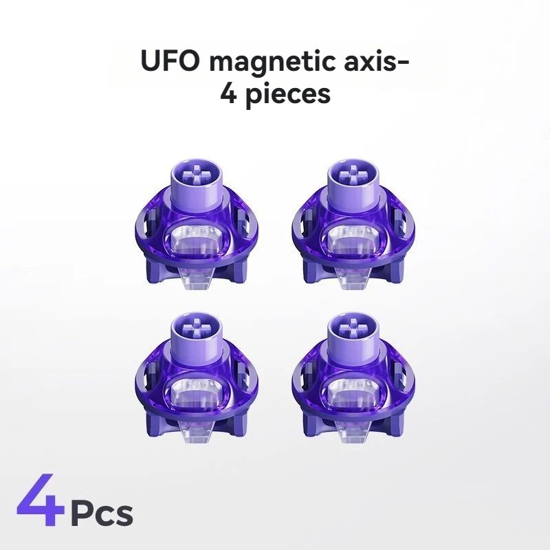 UFO Magnetic Linear Keyboard Switch – Deep Clacky Hall Effect Hot Swap RGB Mechanical Switch 40gf