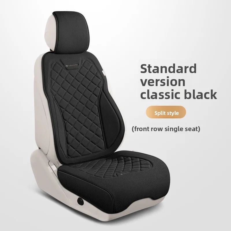 Universal Linen Car Seat Cover Set โ Breathable Luxury Full Seat Protector for Cars & SUVs