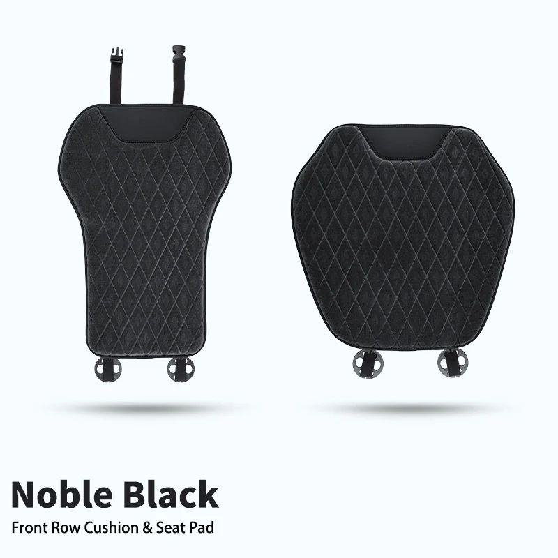 2pcs Universal Car Seat Protector Mats โ Non-Slip Flannel Back Seat Cushion Covers