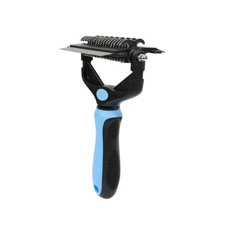 3-in-1 Pet Deshedding Brush & Knot Remover Comb – Professional Grooming Tool for Dogs & Cats