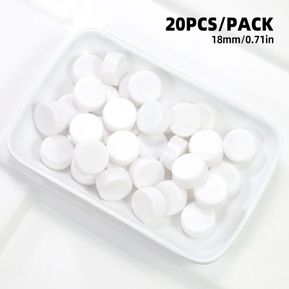 20pcs Toy Squeaker Repair Inserts – Plastic Rattle Noise Makers for Dog Toys, Plush Dolls & DIY Craft Projects