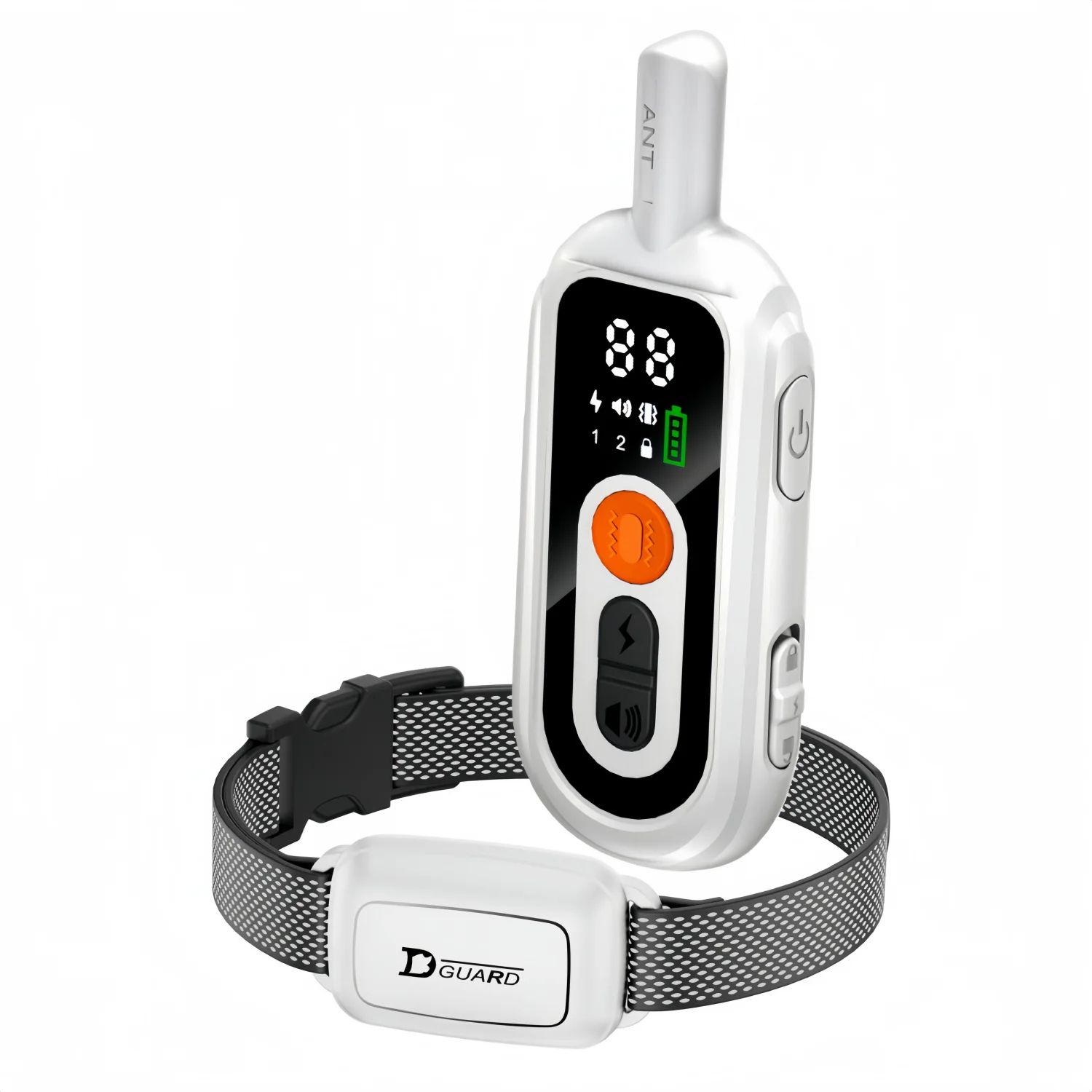 Rechargeable Anti-Bark Dog Training Collar – Remote Control Beep, Vibration & Adjustable Training Modes with 3000ft Rang