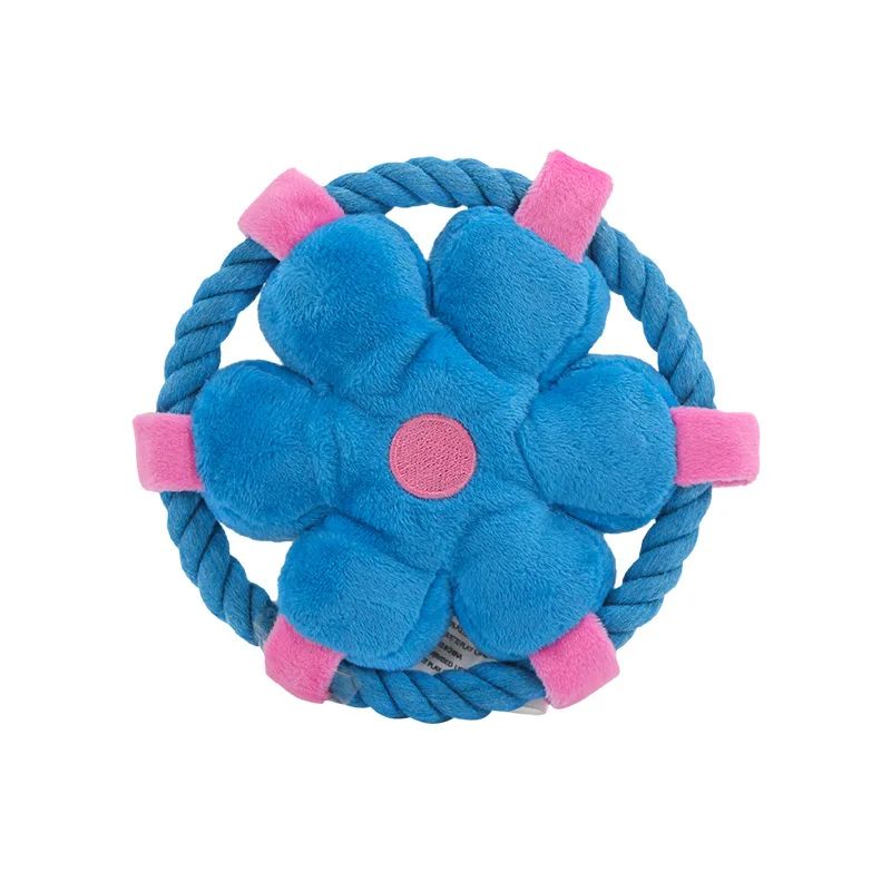 Durable Rope Fetch Dog Toy – Interactive Chew Toy for Teeth Cleaning, Training & Boredom Relief