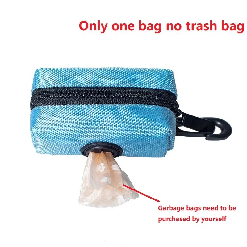Dog Poop Bag Holder Dispenser – Portable Waste Bag Container for Pet Walking and Outdoor Travel
