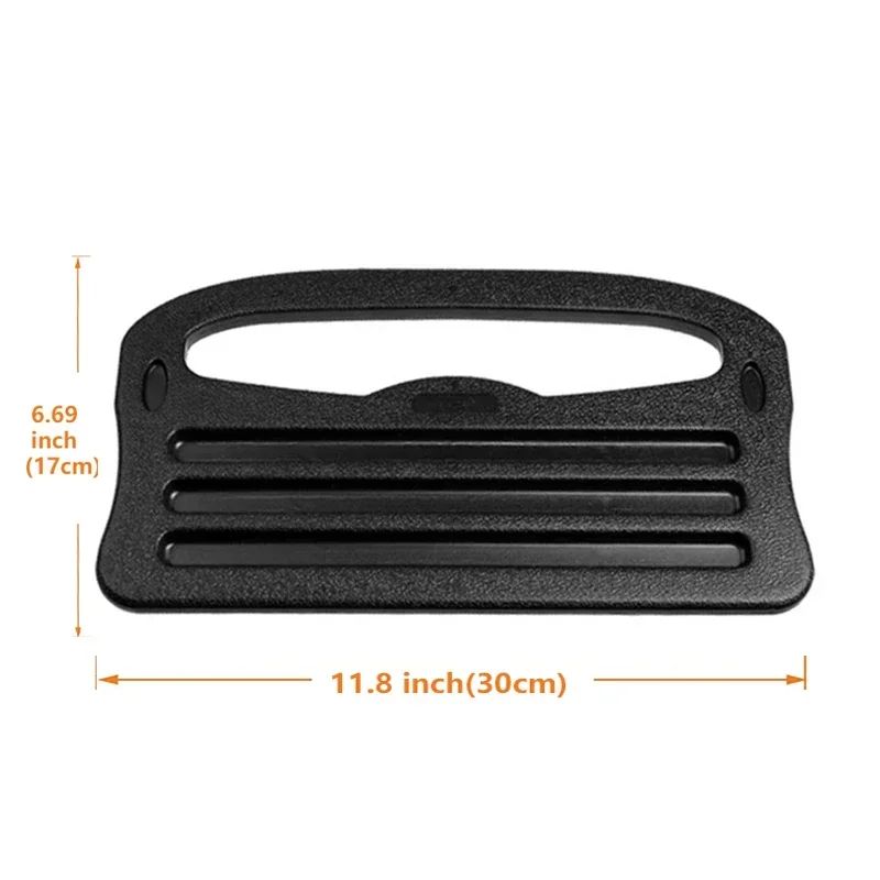 Multifunctional Car Steering Wheel Tray – Portable Car Dining Table, Laptop Writing Desk & Cup Holder Food Tray