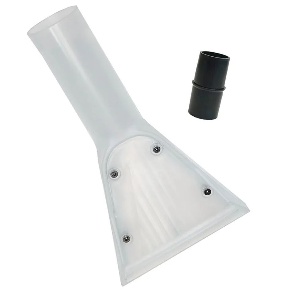 Transparent Upholstery Vacuum Extractor Nozzle Head – Carpet Cleaner Attachment for Wet Dry Vacuum & Car Detailing