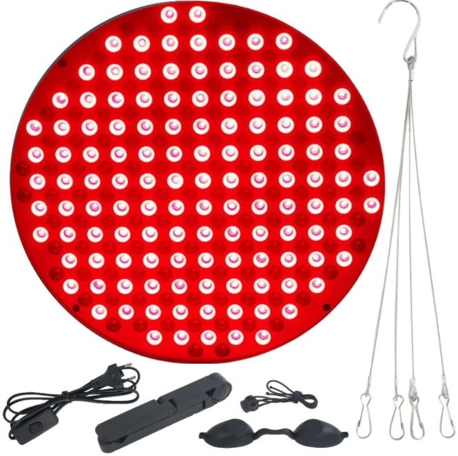 Red Light Therapy LED Panel with Adjustable Stand – 660nm & 850nm Near Infrared Light for Body, Face & Skin Care