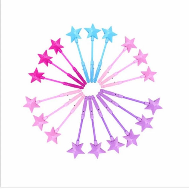 LED Flashing Star Wand Light Stick – Glow Party Wand for Kids, Halloween, Christmas & Events