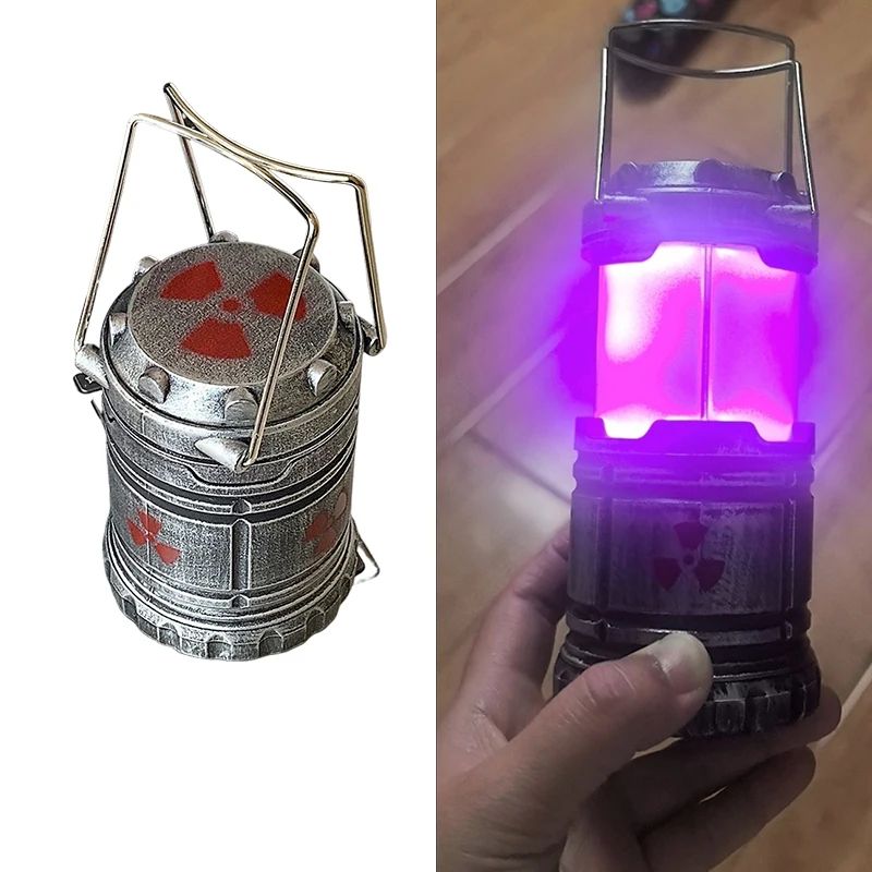Mini Simulation Nuclear Reactor Lantern – LED Camping Light, Night Lamp & Halloween Decor