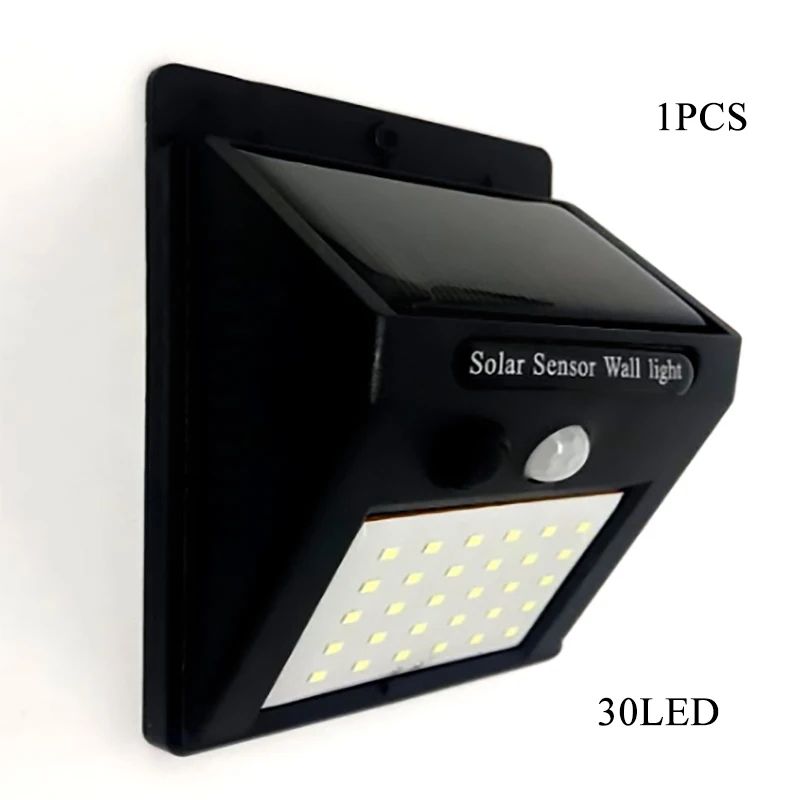 LED Solar Motion Sensor Wall Light – Waterproof Outdoor Security Lamp for Garden, Fence & Patio