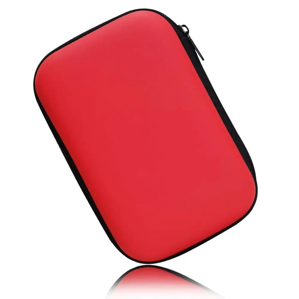 Universal Hard Drive Carrying Case – Portable Storage Organizer Pouch for WD Elements, Seagate & External HDDs