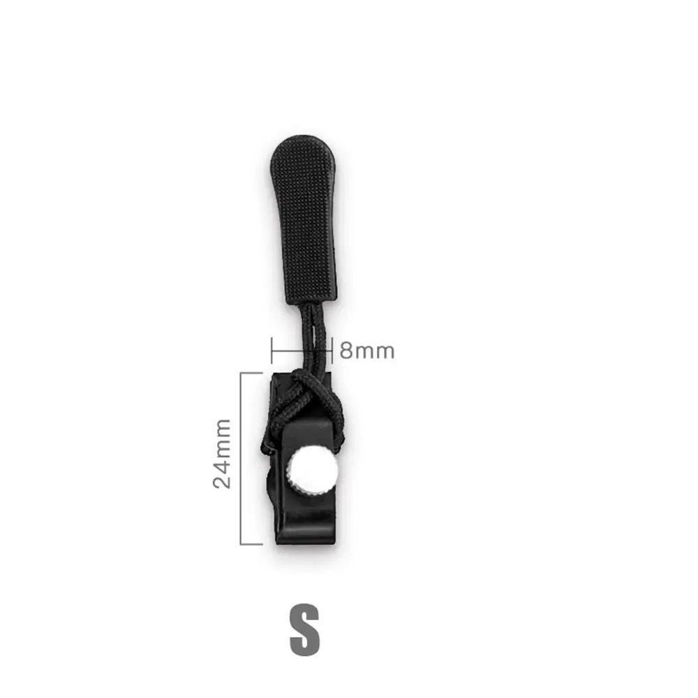 3-Size Zipper Repair Kit – Metal Replacement Zipper Heads for Suitcases, Bags, Clothing & DIY Sewing Repairs