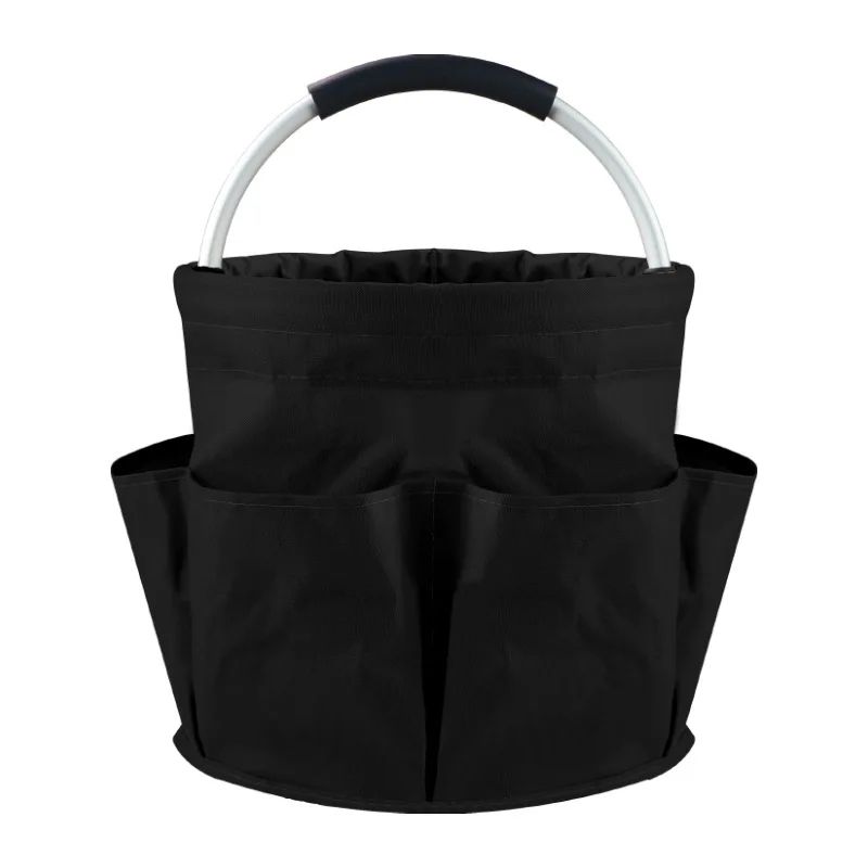 Portable Garden Tool Storage Basket – Large Capacity Multi-Pocket Folding Outdoor Picnic Beach Carry Bag
