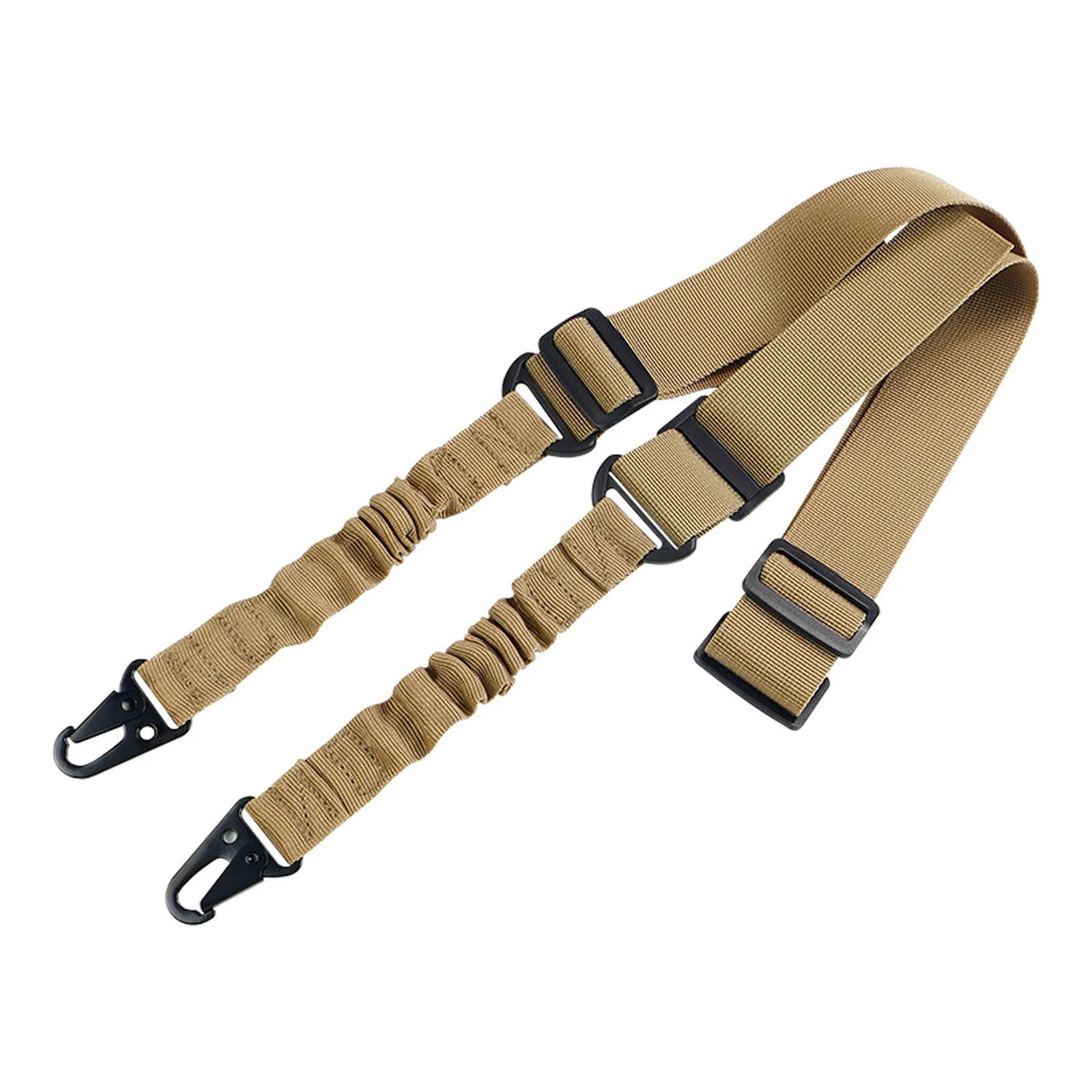 Heavy Duty Two-Point Utility Shoulder Strap – Adjustable Bungee Nylon Carry Sling for Bags, Cameras & Outdoor Gear
