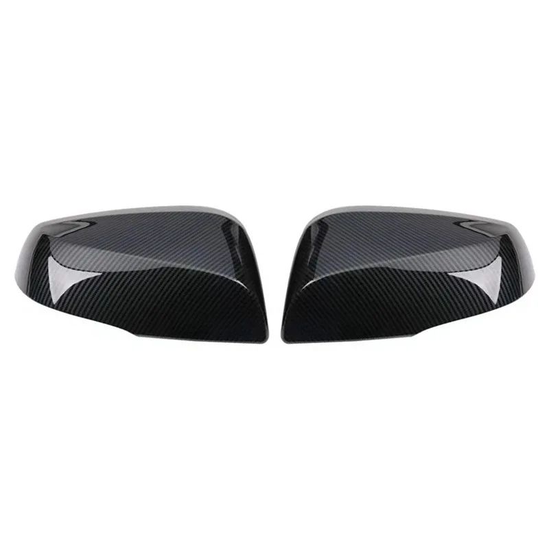 Toyota Tacoma N300 Side Mirror Covers – Carbon Fiber Pattern Rearview Mirror Shell Trim for 2016–2022 Models, 1 Pair