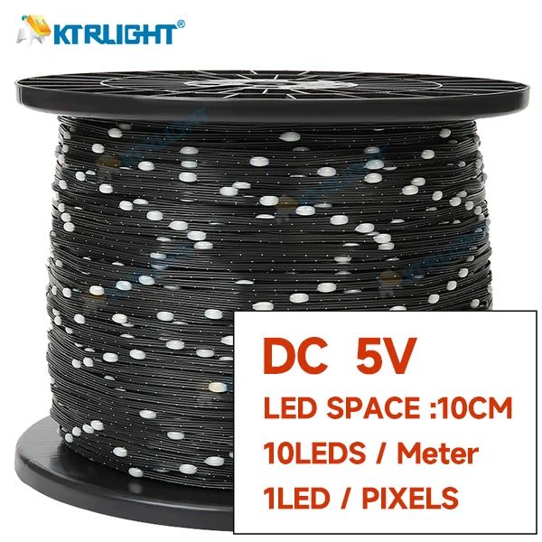 WS2811 5V RGB LED String Lights – IP68 Waterproof Addressable Pixels for Arduino Raspberry Pi Outdoor DIY Lighting