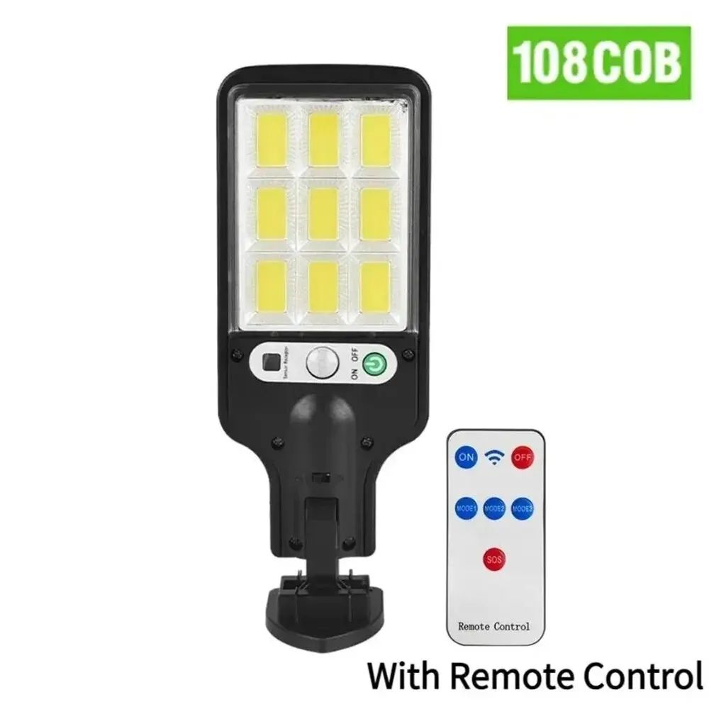 Powerful LED Solar Outdoor Wall Light – 3 Mode Motion Sensor Waterproof Lamp for Garden Patio Garage Yard & Street