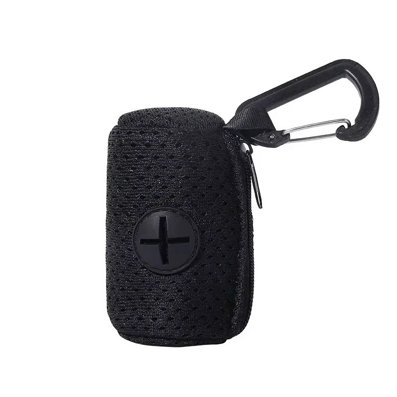 Portable Dog Poop Bag Dispenser – Hanging Waste Bag Holder for Dog Walking, Leash Attachment & Pet Travel Supplies