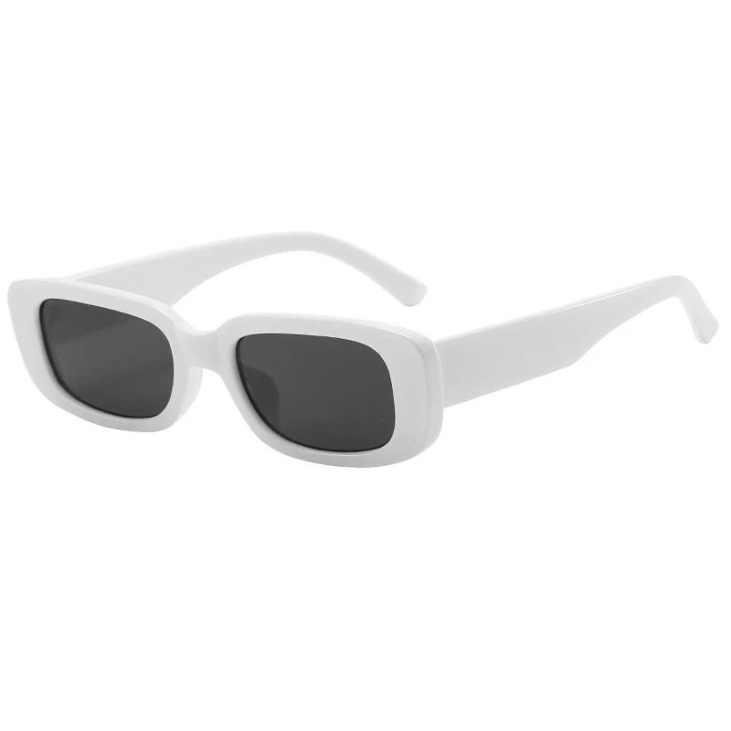 Trendy Small Square Sunglasses – Women's Gradient UV400 Fashion Eyewear with Lightweight Plastic Frame for Daily Style