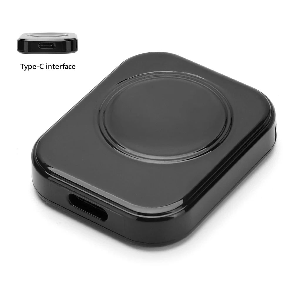 Portable Magnetic Wireless Watch Charger – 2.5W Fast Charging Type-C or Lightning Adapter for Apple Watch Ultra & SE