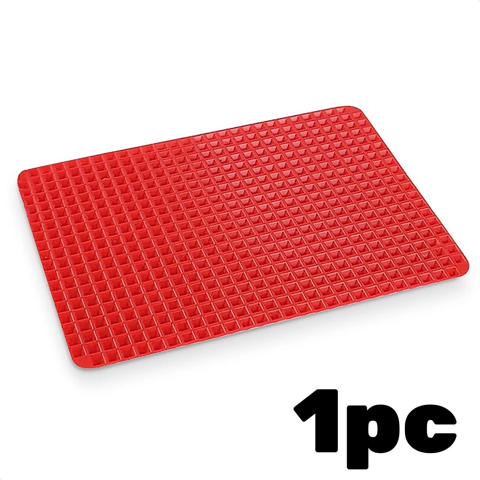 Pyramid Silicone Baking Mat – 16 x 11 in Nonstick BPA-Free Roasting Liner for Easy Cleanup, Oven Meals and Kitchen Use