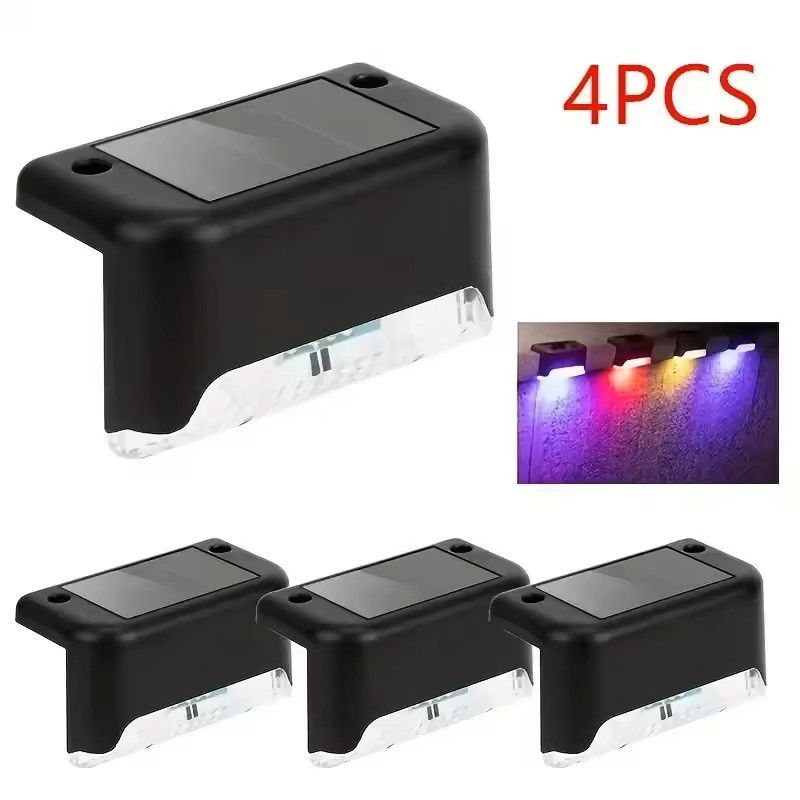 Solar LED Wall and Step Lights