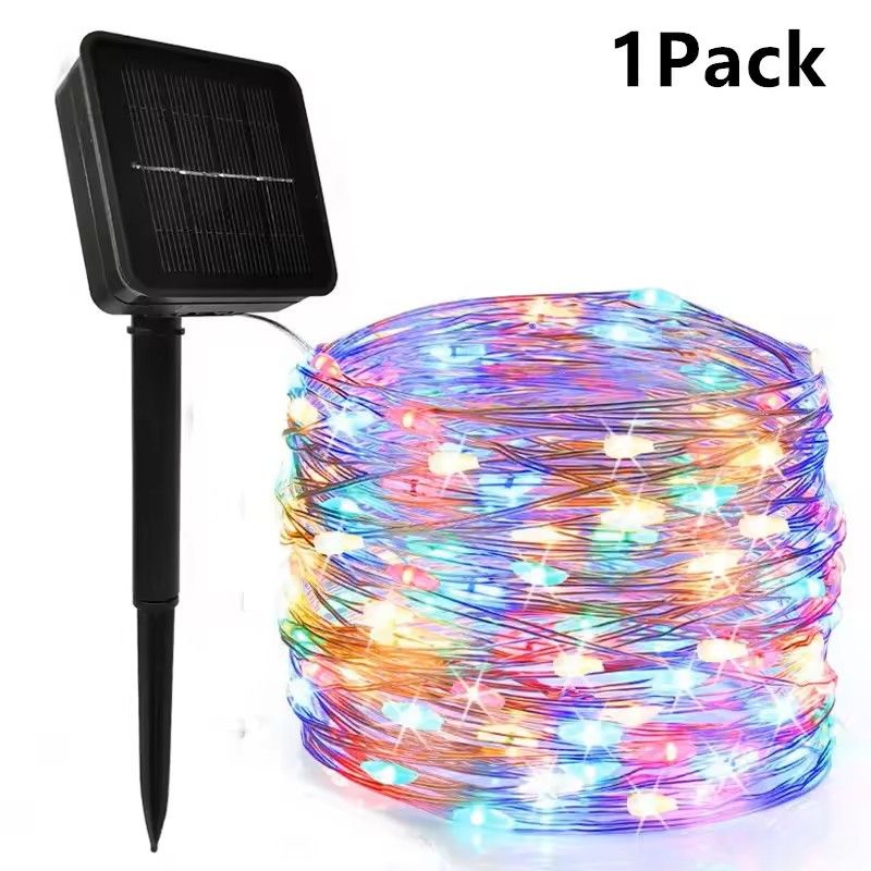 LED Solar String Lights Outdoor Garden