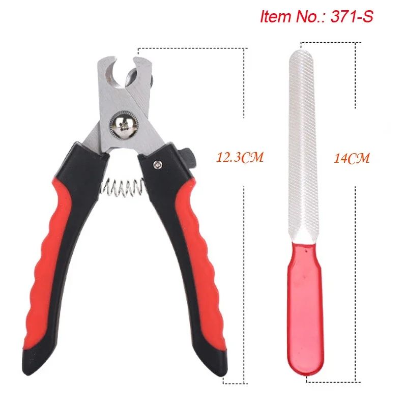 Pet Nail Clippers Stainless Steel Grooming Scissors for Dogs and Cats