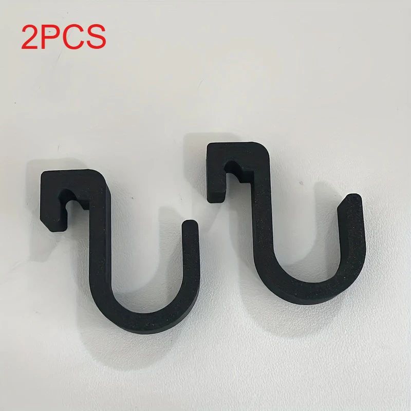 2-Piece Car Umbrella Hooks – No-Drill Trunk Hangers & Universal Seat Back Storage Racks for Sedans