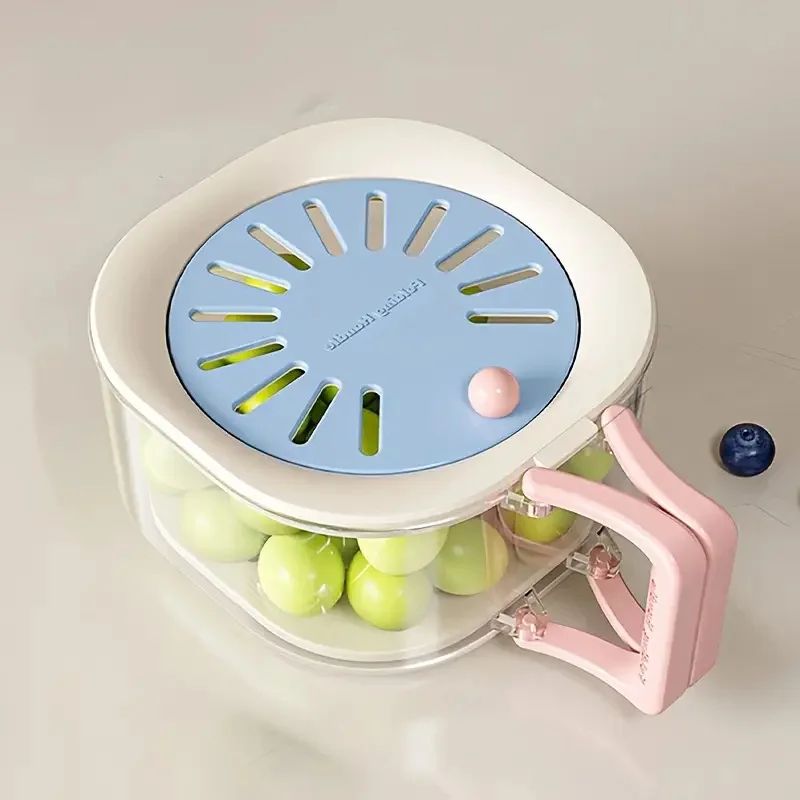 2 in 1 Double Layer Fruit Drainer Basket