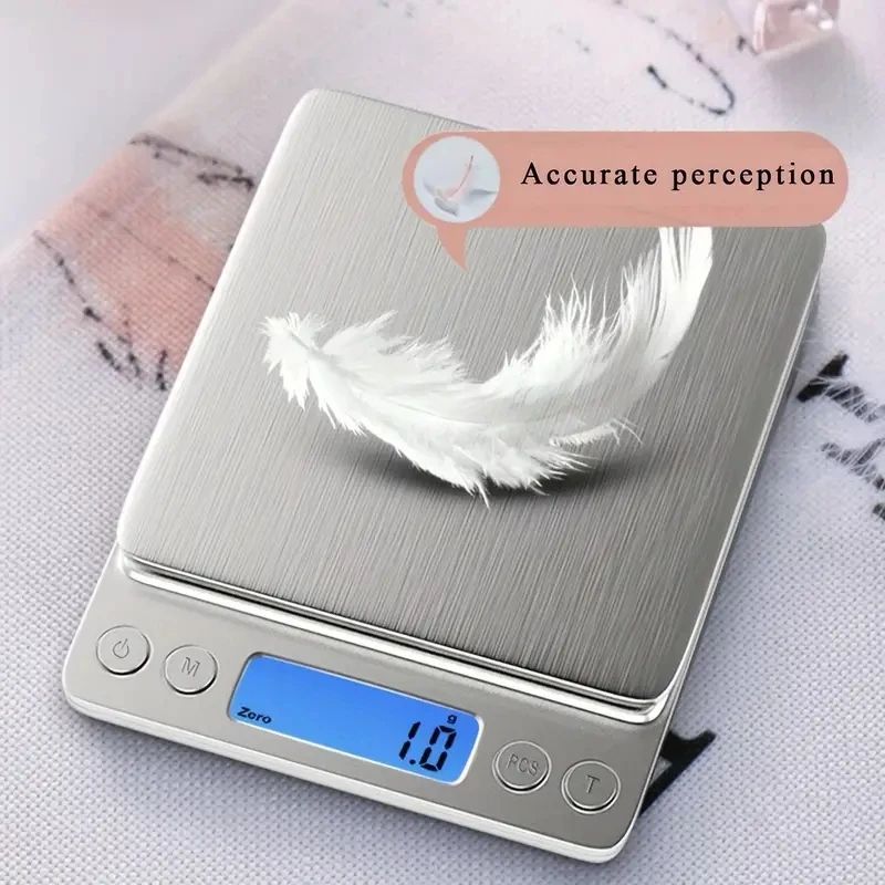 AccuWeight Digital Kitchen Scale Stainless Steel