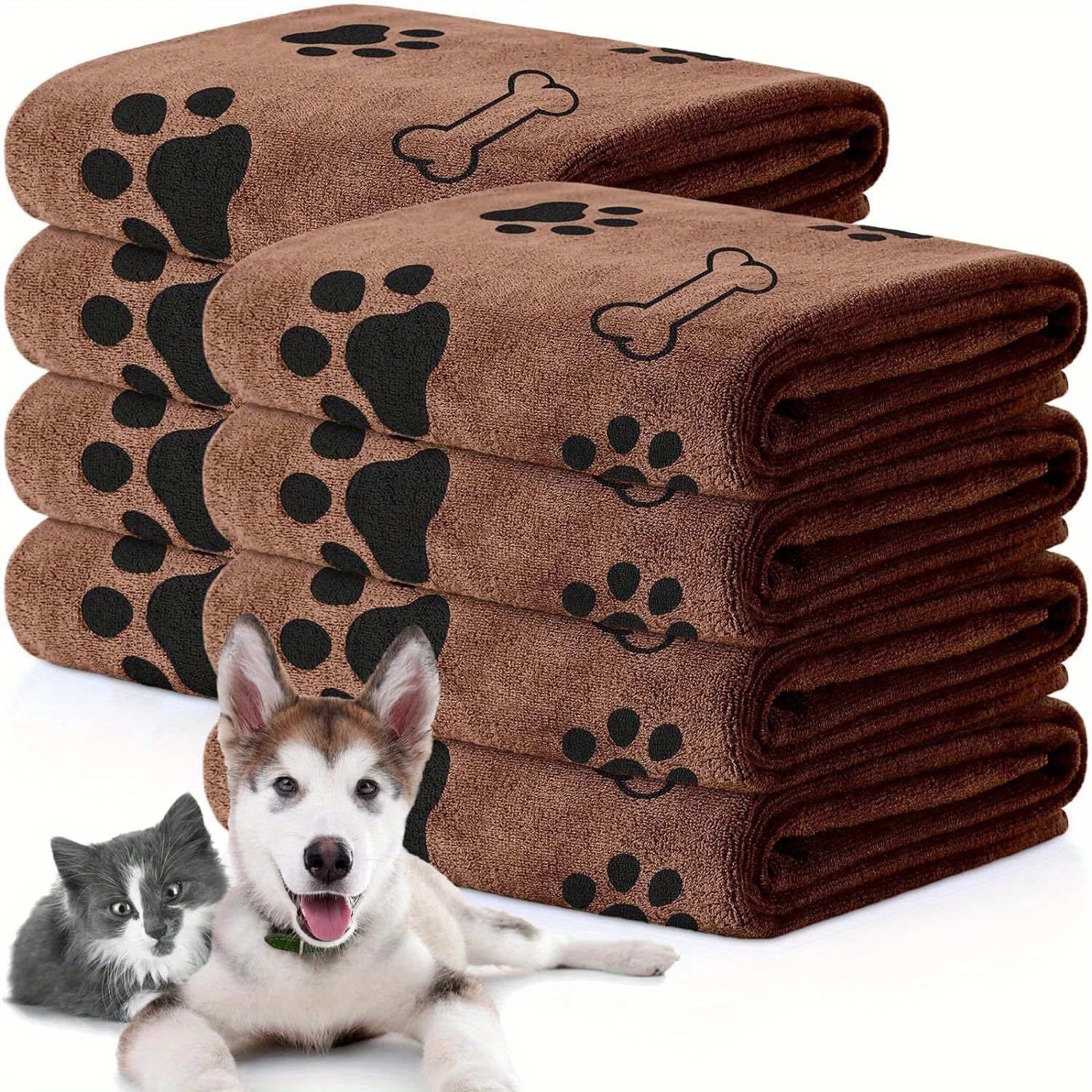 Large Quick Dry Microfiber Dog Towel 24 x 40 inch