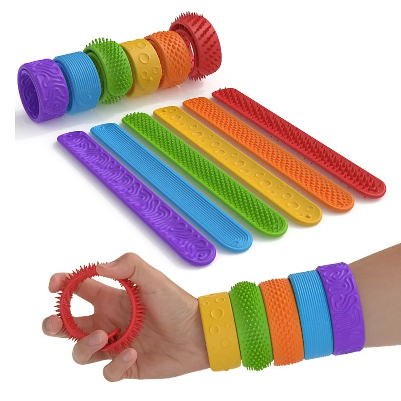 Silicone Sensory Slap Bracelet Fidget Toy | Inspire Uplift