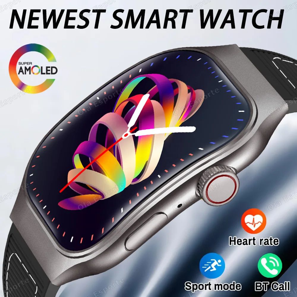 AMOLED Bluetooth Smart Watch With Calling Health Sports Trac | Inspire ...