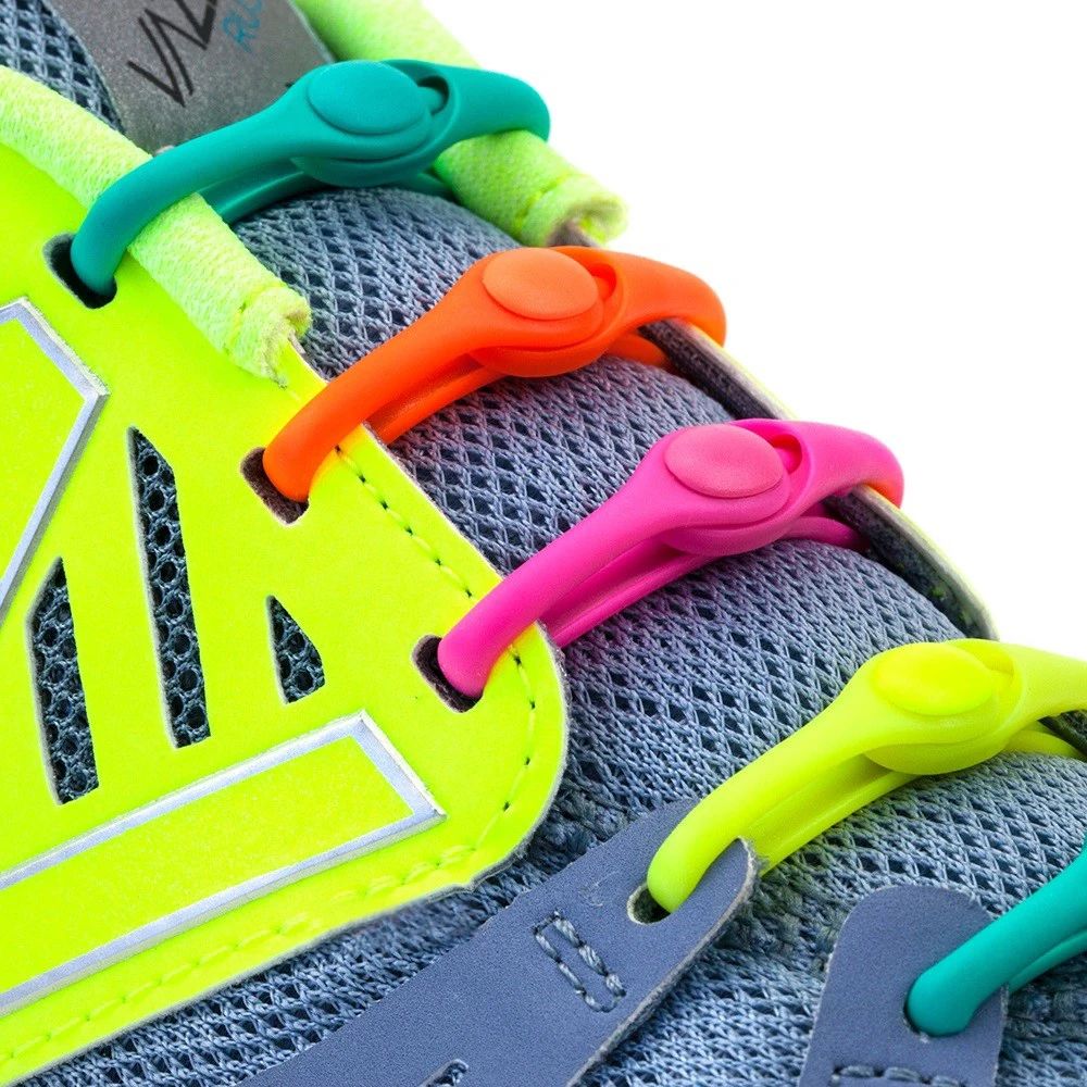 12 PCS No-Tie Stretch Silicone Shoelaces | Inspire Uplift
