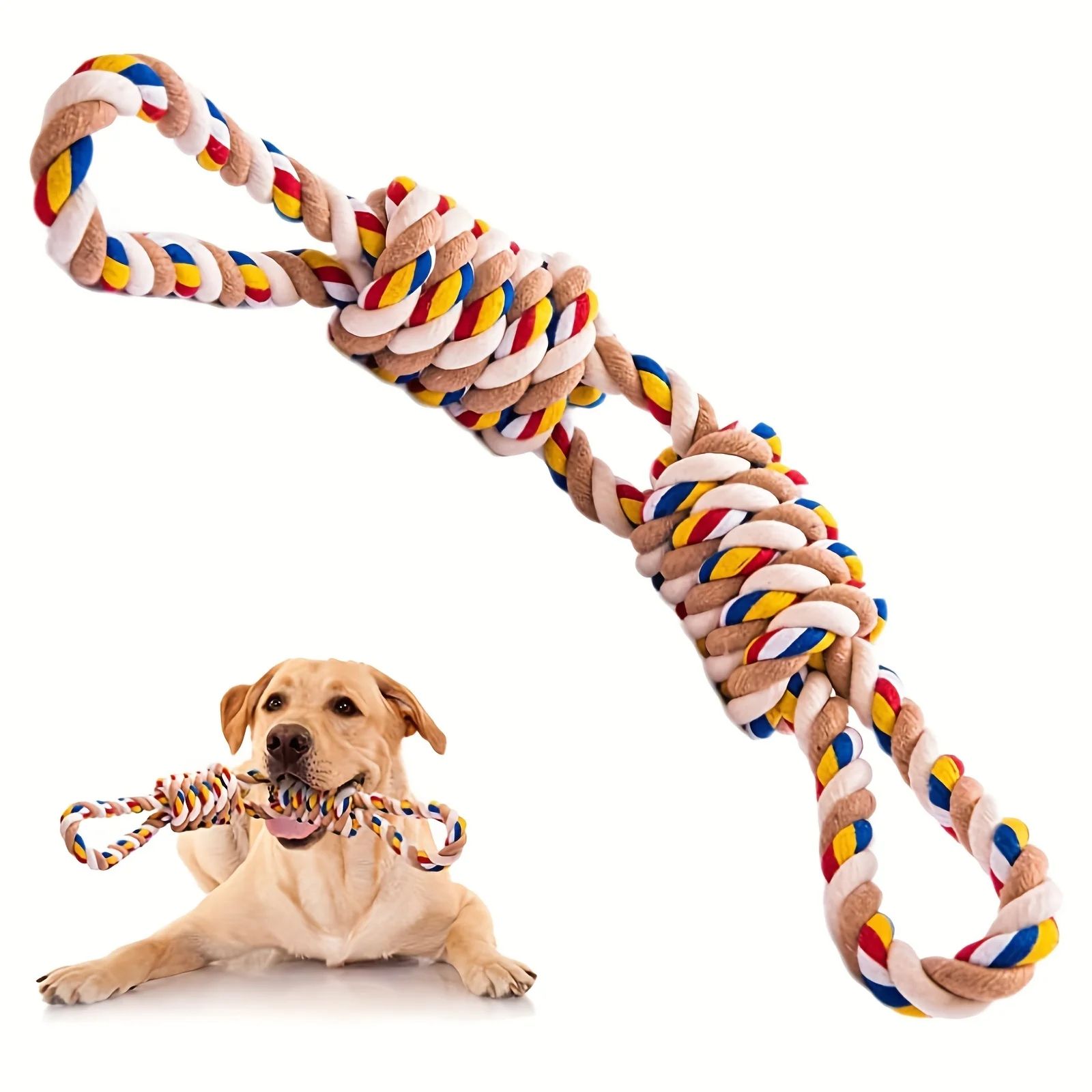 Indestructible Rope Dog Toy for Medium Large Dogs | Inspire Uplift