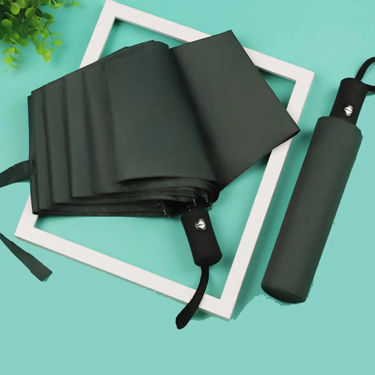 8-Rib Automatic Folding Umbrella