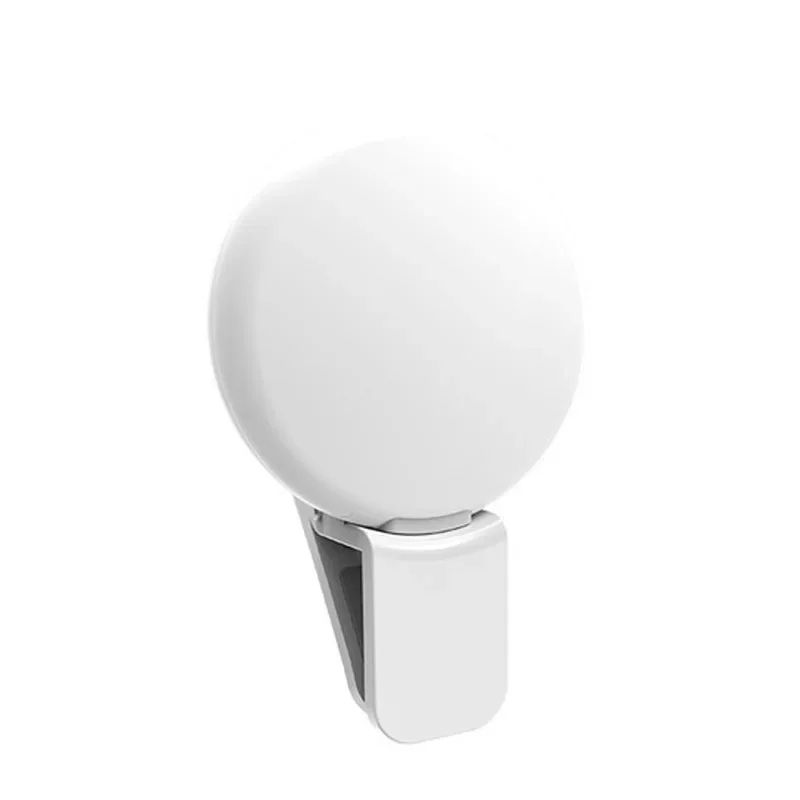 Portable LED Selfie Ring Light Clip