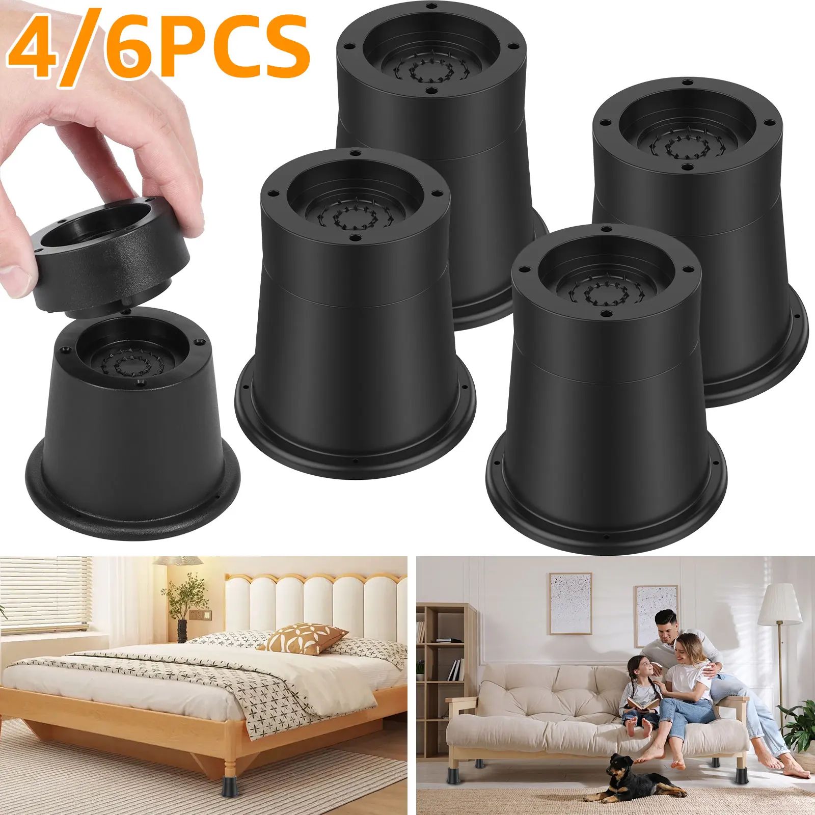 Best Riser Pads Heavy Duty Furniture Riser Pads | Inspire Uplift