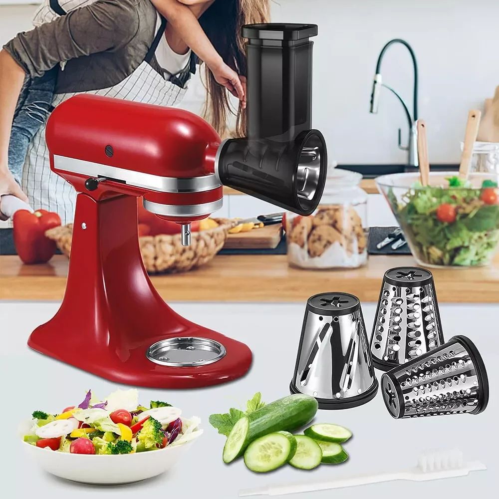 KitchenAid Stand Mixer Slicer Shredder Cheese Grater Attachment