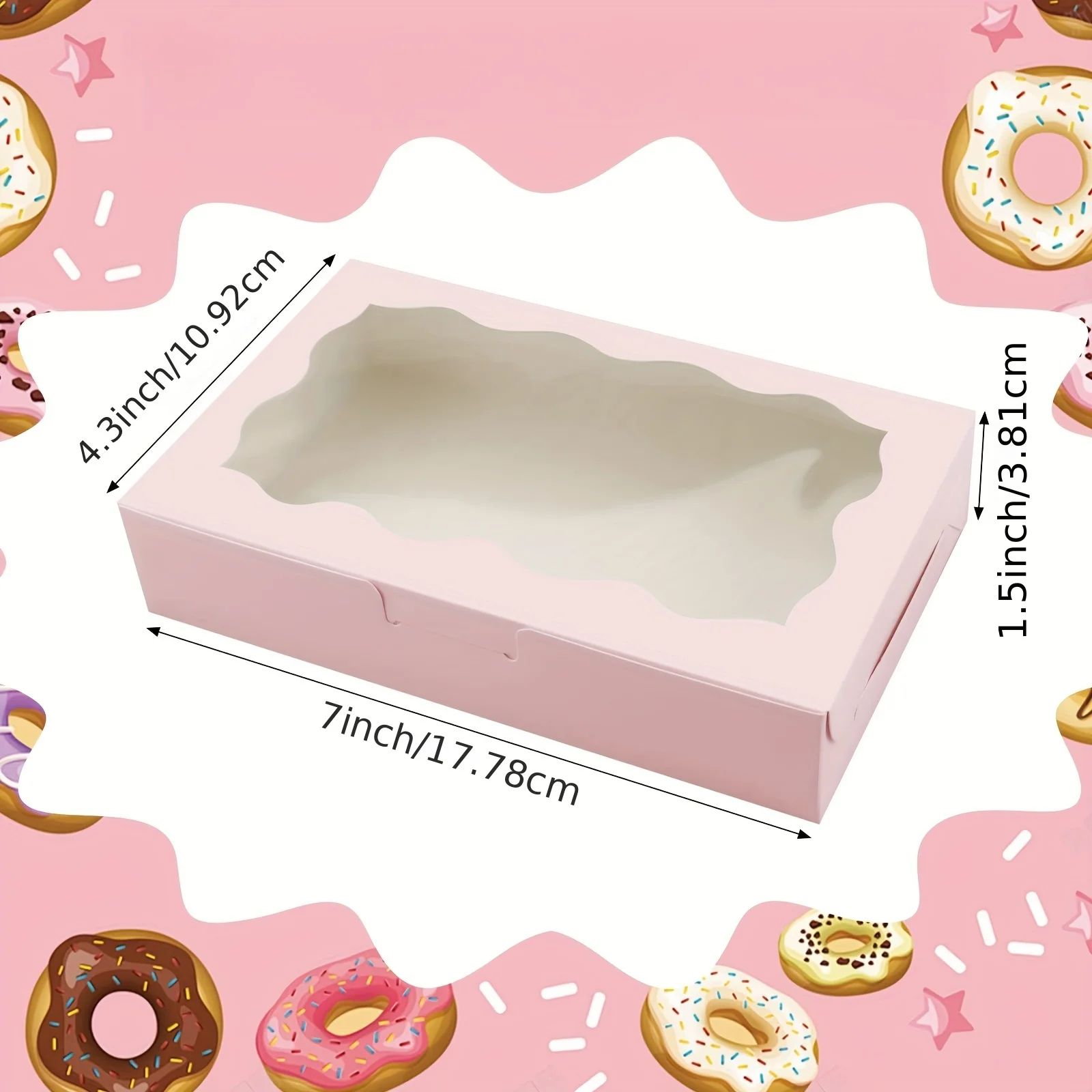 Clear Window Dessert Gift Boxes Set