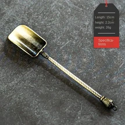 Alloy Tea Spoon for Gongfu Tea Ceremony