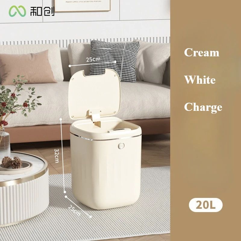 20L Automatic Smart Sensor Trash Can Waterproof Large Capacity